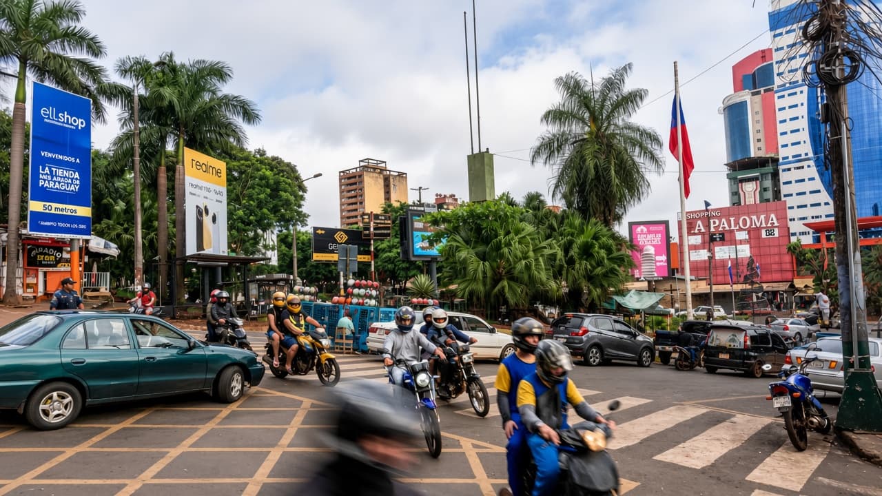 City tour Paraguai